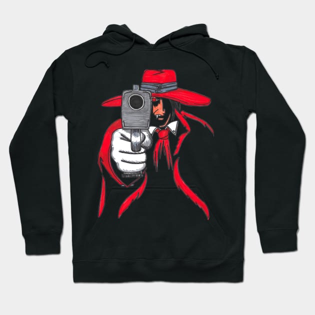 Helsing Alucard Shooting Hoodie by Joseph Baker